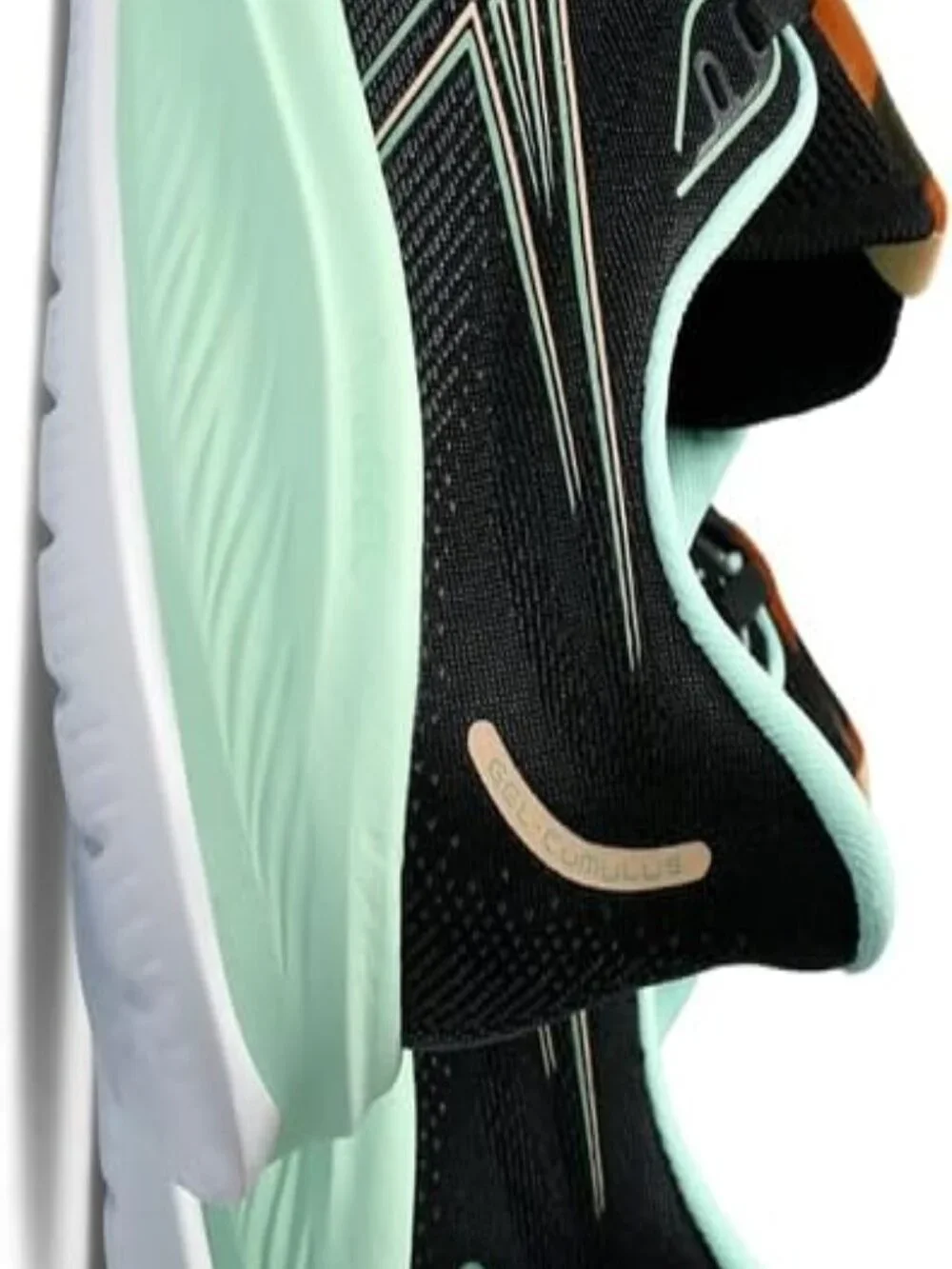 ASICS GEL-Cumulus 26 Women's Running Shoes Size 7.5 - Black/Mint Tint (1012B599)
